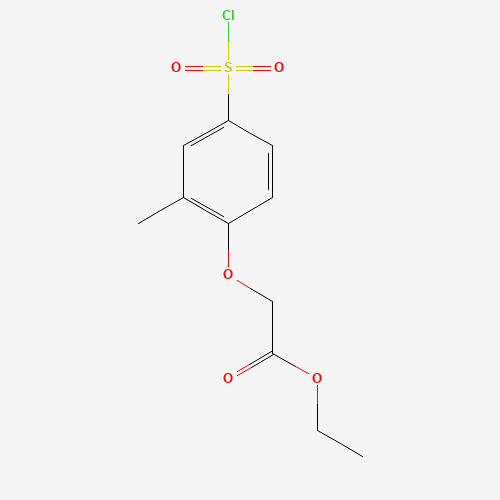Ethyl [2-Methyl-3-(chlorosulfonyl)phenoxy]acetate (CAS: 91427-62-2) - Related Chemical Product