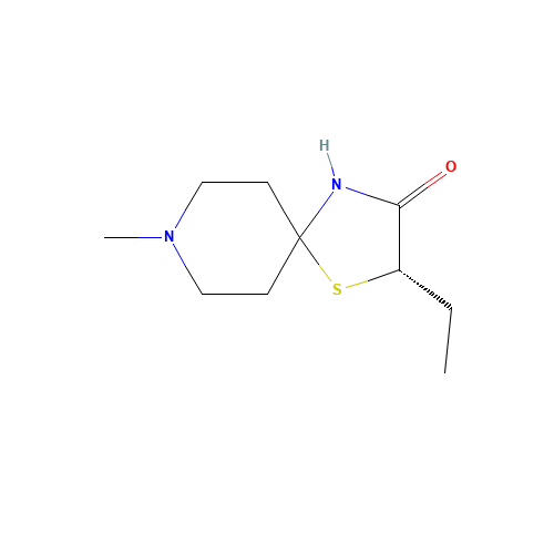 (2S)-2-Ethyl-8-methyl-1-thia-4,8-diazaspiro[4,5]decan-3-one (CAS: 503431-81-0) - Related Chemical Product