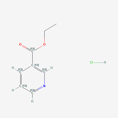 Ethyl Nicotinate-1,2',3',4',5',6'-13C6 Hydrochloride Salt (CAS: 1346604-87-2) - Related Chemical Product