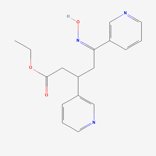 Ethyl 5-Oxamino-3,5-di(3-pyridyl)pentanoate (CAS: 1076198-10-1) - Related Chemical Product
