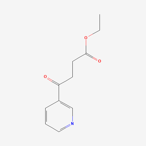 Ethyl 4-Oxo-4-(3-pyridyl)butanoate (CAS: 59086-27-0) - Chemical Structure and Molecular Formula 