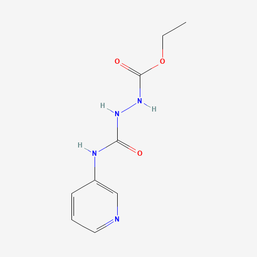 Ethyl 3-(3-Pyridinylcarbamoyl)carbazate (CAS: 1076198-11-2) - Chemical Structure and Molecular Formula 