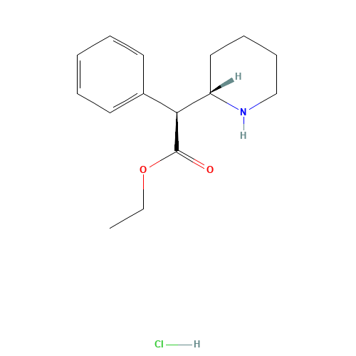 rac-threo-Ethylphenidate Hydrochloride (CAS: 214149-46-9) - Related Chemical Product