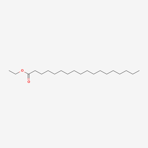 Ethyl Stearate (CAS: 111-61-5) - Chemical Structure and Molecular Formula 