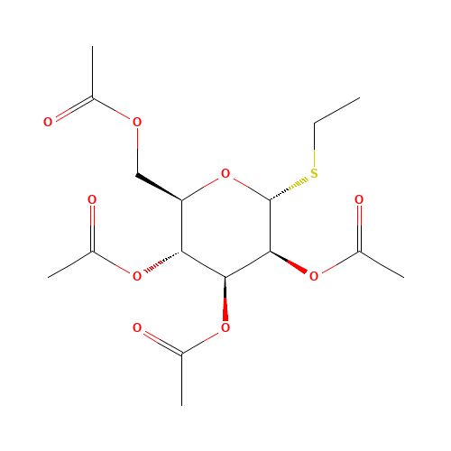Ethyl 2,3,4,6-Tetra-O-acetyl-a-D-thiomannopyranoside (CAS: 79389-52-9) - Related Chemical Product