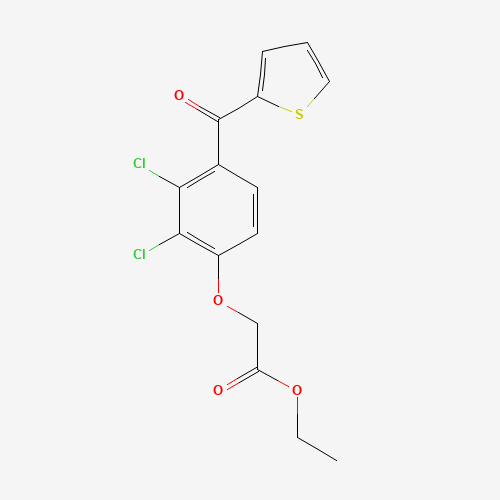 Ethyl-[4-(thienylketo)-2,3-dichloro-phenoxy]acetate (CAS: 66883-42-9) - Related Chemical Product
