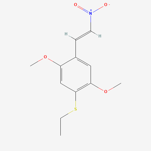 1-(Ethylthio)-2,5-dimethoxy-4-(2-nitroethenyl)benzene (CAS: 681160-70-3) - Related Chemical Product