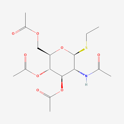 Ethyl 3,4,6-Tri-O-acetyl-2-acetamido-2-deoxy-b-D-thioglucopyranoside (CAS: 4239-72-9) - Related Chemical Product
