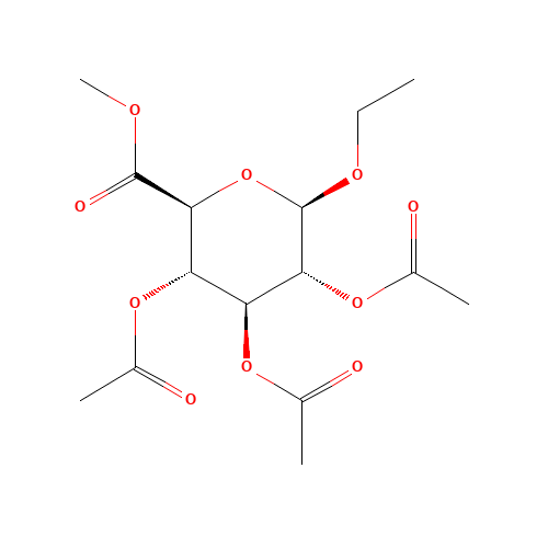 Ethyl 2,3,4-Tri-O-acetyl-b-D-glucuronide, Methyl Ester (CAS: 77392-66-6) - Related Chemical Product