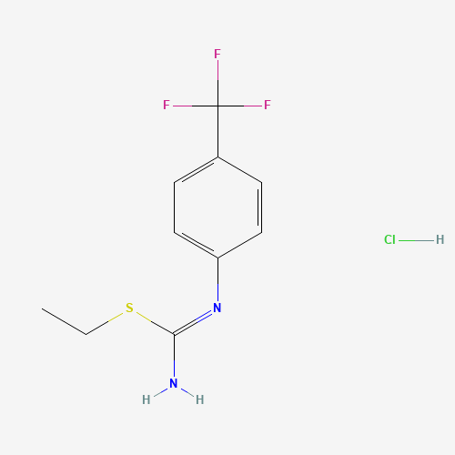 S-Ethyl N-[4-Triflurormethyl)phenyl]isothio Urea, Hydrochloride (CAS: 163490-78-6) - Related Chemical Product