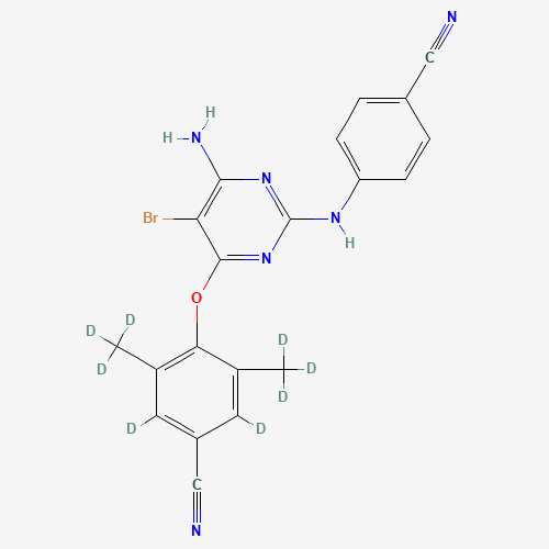Etravirine-d8 (CAS: 1142096-06-7) - Related Chemical Product