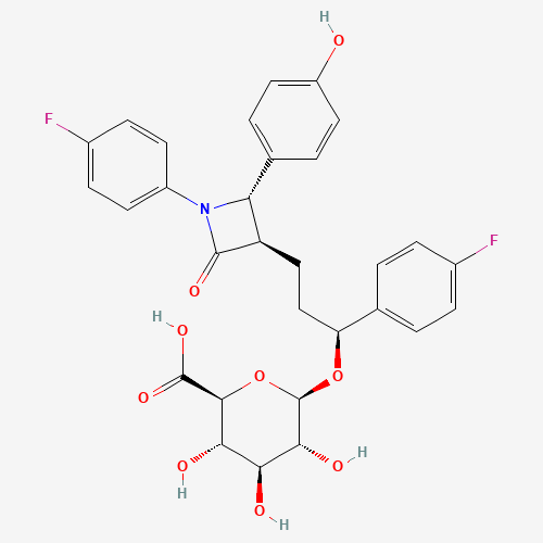Ezetimibe Hydroxy b-D-Glucuronide (CAS: 536709-33-8) - Related Chemical Product