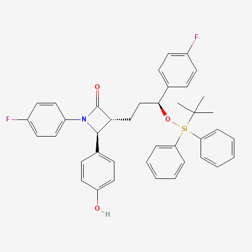 Ezetimibe Hydroxy tert-Butyldiphenylsilyl Ether (CAS: 1217748-67-8) - Related Chemical Product