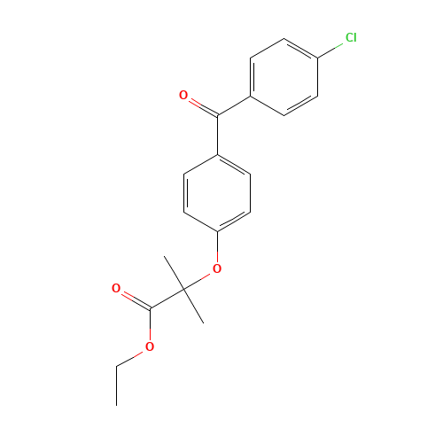 Fenofibric Acid Ethyl Ester (CAS: 42019-08-9) - Related Chemical Product