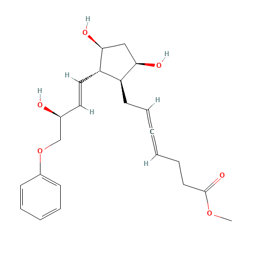 Fenprostalene (CAS: 69381-94-8) - Chemical Structure and Molecular Formula 