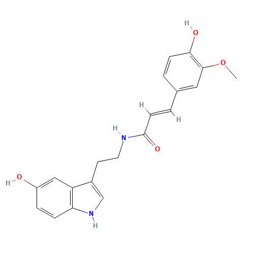 N-Feruloyl Serotonin (CAS: 68573-23-9) - Related Chemical Product