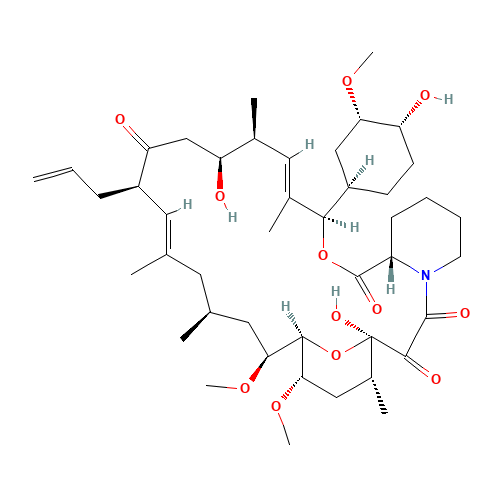 (E/Z)-FK-506 26,28-Allylic Ester Rearrangement Impurity (CAS: 131944-48-4) - Chemical Structure and Molecular Formula 