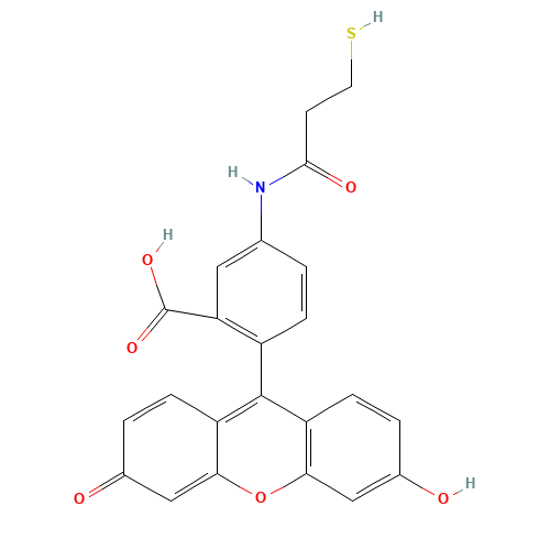 2-[(5-Fluoresceinyl)aminocarbonyl]ethyl Mercaptan (CAS: 887355-27-3) - Related Chemical Product
