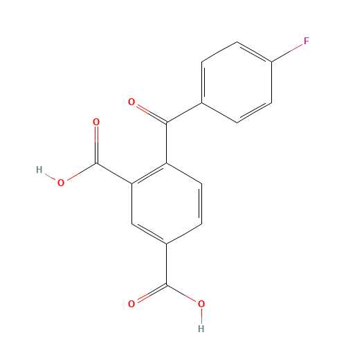 4-(4-Fluorobenzoyl)isophthalic Acid (CAS: 1645-24-5) - Related Chemical Product