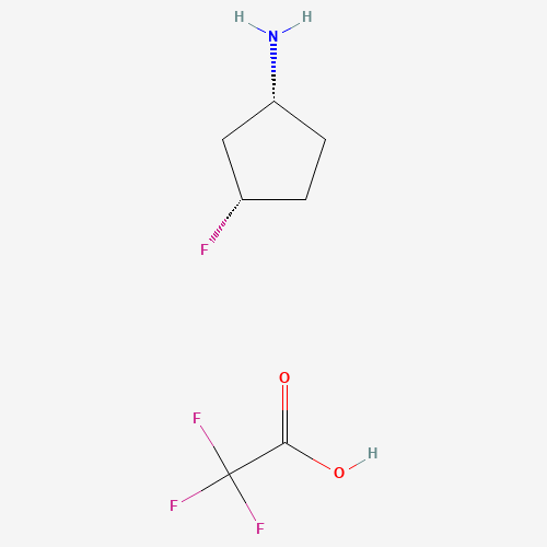 cis-3-Fluorocyclopentanamine Trifluoroacetate Salt (CAS: 1154870-58-2) - Related Chemical Product