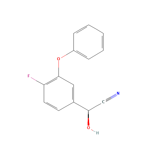 (S)-4-Fluoro-3-phenoxybenzaldehyde Cyanhydrine (CAS: 81496-30-2) - Related Chemical Product