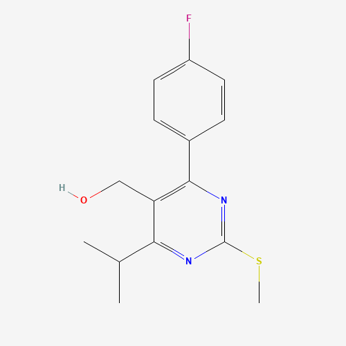 4-(4-Fluorophenyl)-5-hydroxymethyl-6-isopropyl-2-methylthiopyrimidine (CAS: 895129-11-0) - Related Chemical Product
