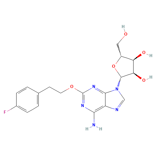 2-[2-(4-Fluorophenyl)ethoxy]adenosine (CAS: 131865-85-5) - Related Chemical Product