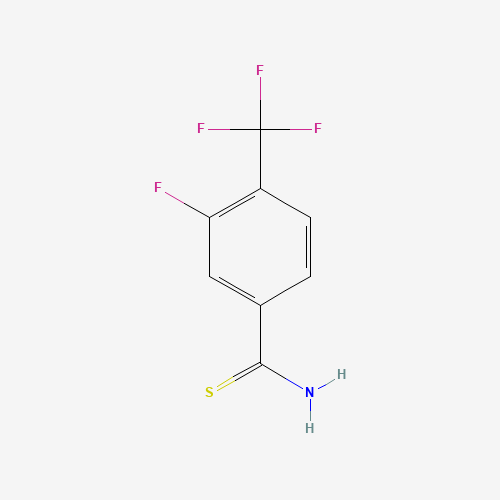 3-Fluoro-4-(trifluoromethyl)benzenecarbothioamide (CAS: 317319-16-7) - Related Chemical Product