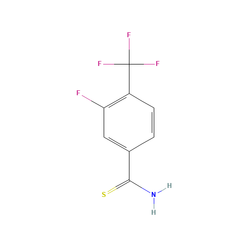 3-Fluoro-4-(trifluoromethyl)benzenecarbothioamide (CAS: 317319-16-7) - Related Chemical Product