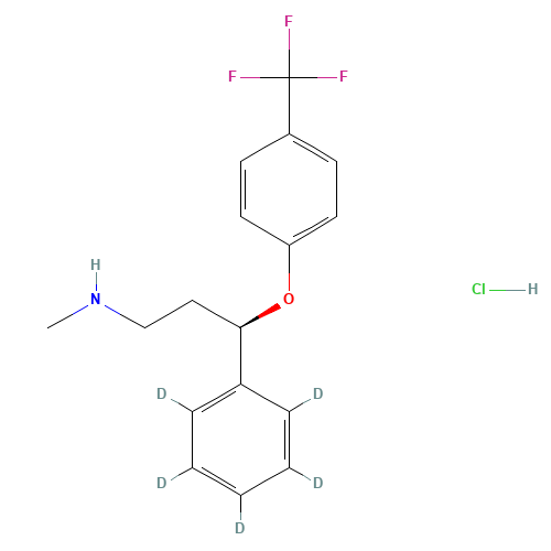 (R)-Fluoxetine-d5 Hydrochloride (CAS: 1217764-54-9) - Related Chemical Product