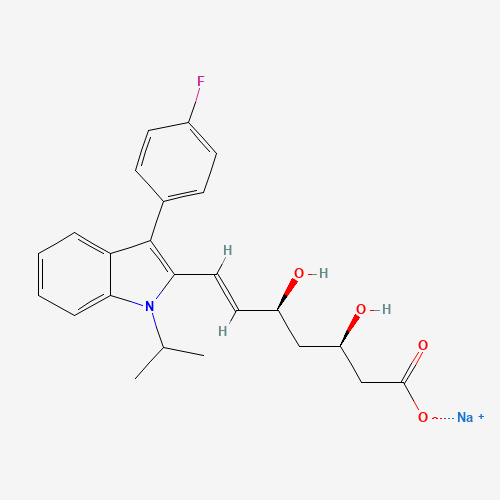 (3R,5S)-Fluvastatin Sodium Salt (CAS: 94061-80-0) - Related Chemical Product