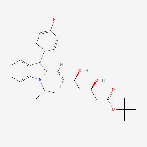(3R,5S)-Fluvastatin tert-Butyl Ester (CAS: 194934-96-8) - Related Chemical Product