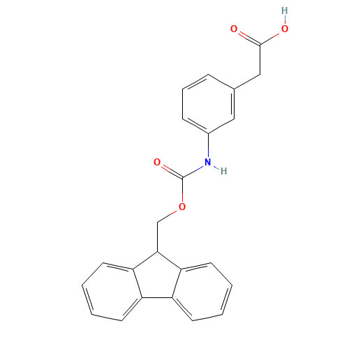 3-(Fmoc-amino)phenylacetic Acid (CAS: 186320-08-1) - Related Chemical Product