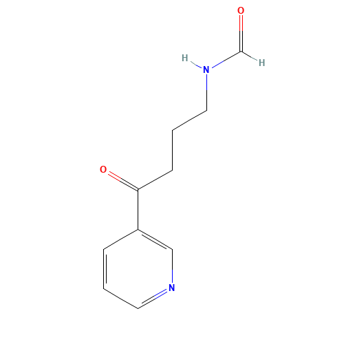3-(4-Formylaminobutyryl)pyridine (CAS: 887355-56-8) - Chemical Structure and Molecular Formula 