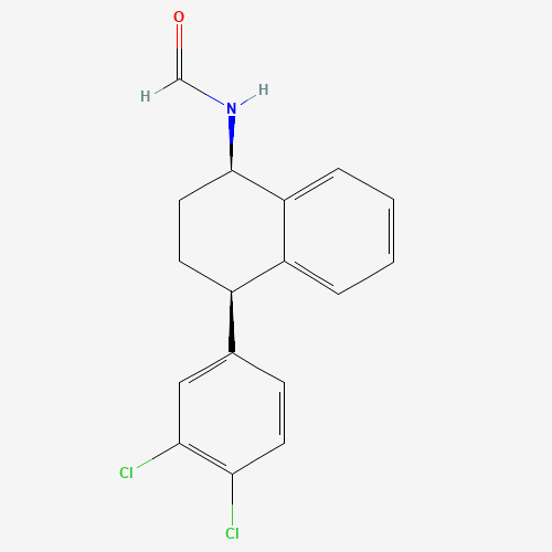 (1R,4R)-N-Formyl-N-desmethyl Sertraline (CAS: 674768-11-7) - Related Chemical Product