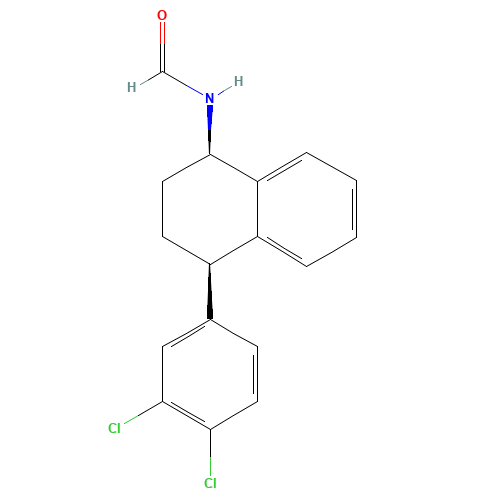 (1R,4R)-N-Formyl-N-desmethyl Sertraline (CAS: 674768-11-7) - Related Chemical Product