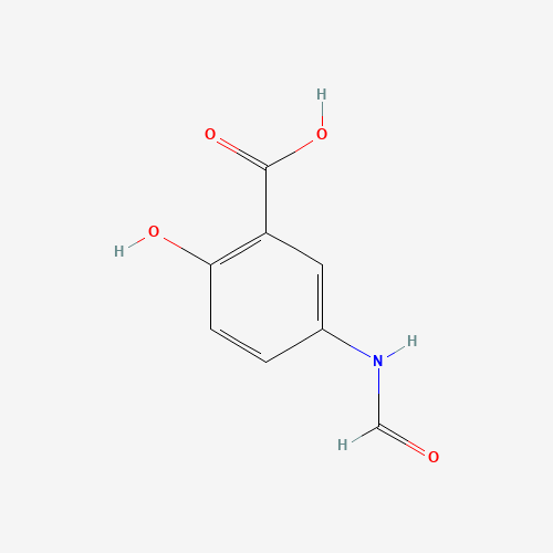 N-Formyl Mesalazine (CAS: 104786-99-4) - Chemical Structure and Molecular Formula 