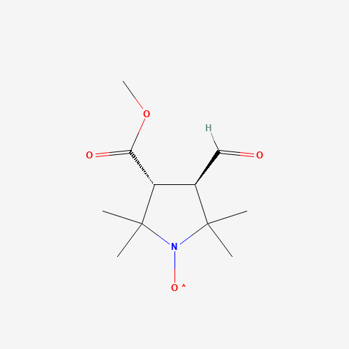 trans-3-Formyl-4-methoxycarbonyl-2,2,5,5-tetramethylpyrrolidin-1-yloxyl Radical (CAS: 229621-04-9) - Related Chemical Product