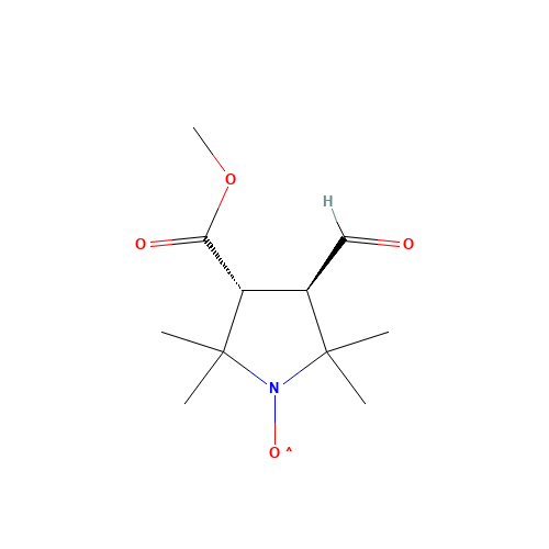 trans-3-Formyl-4-methoxycarbonyl-2,2,5,5-tetramethylpyrrolidin-1-yloxyl Radical (CAS: 229621-04-9) - Related Chemical Product