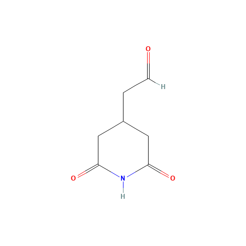 3-(Formylmethyl)glutarimide (CAS: 2066-88-8) - Related Chemical Product