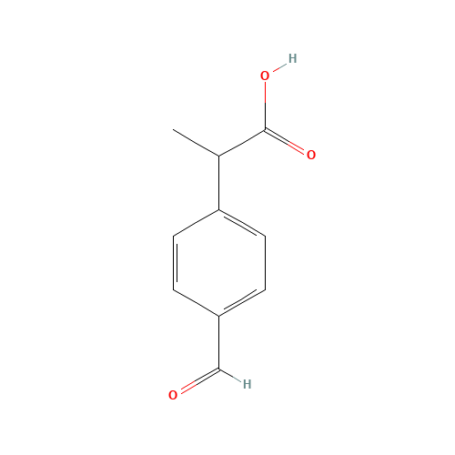 rac 2-(4-Formylphenyl)propionic Acid (CAS: 43153-07-7) - Related Chemical Product