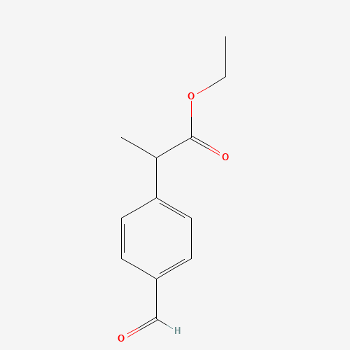 rac 2-(4-Formylphenyl)propionic Acid Ethyl Ester (CAS: 43153-04-4) - Related Chemical Product