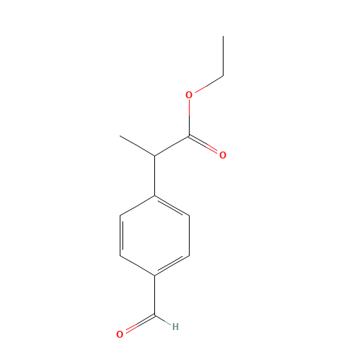 rac 2-(4-Formylphenyl)propionic Acid Ethyl Ester (CAS: 43153-04-4) - Related Chemical Product