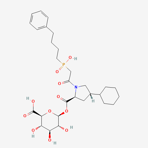 Fosinoprilat Acyl-b-D-Glucuronide (CAS: 113411-09-9) - Related Chemical Product