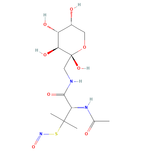 Fructose-1-S-nitroso-N-acetyl-D,L-penicillamine (CAS: 330688-79-4) - Related Chemical Product