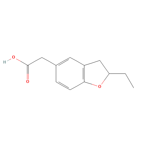 Furofenac (CAS: 56983-13-2) - Chemical Structure and Molecular Formula 