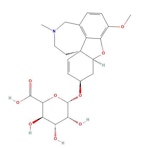 Galanthamine b-D-Glucuronide >70% (CAS: 464189-56-8) - Related Chemical Product