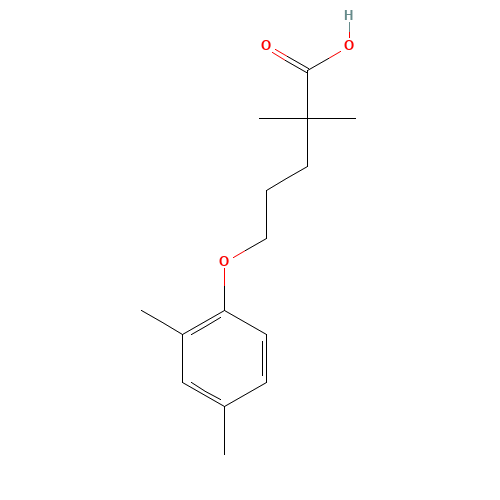 iso-Gemfibrozil (Gemfibrozil Impurity) (CAS: 86837-66-3) - Related Chemical Product