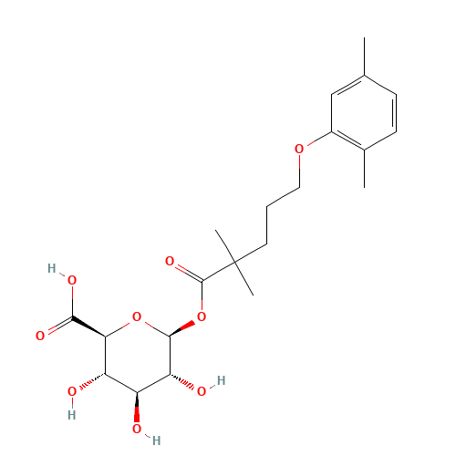Gemfibrozil 1-O-b-Glucuronide (CAS: 91683-38-4) - Related Chemical Product
