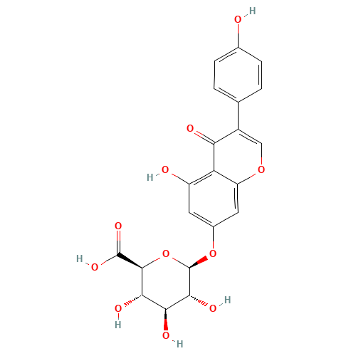 Genistein 7-b-D-Glucuronide (CAS: 38482-81-4) - Related Chemical Product